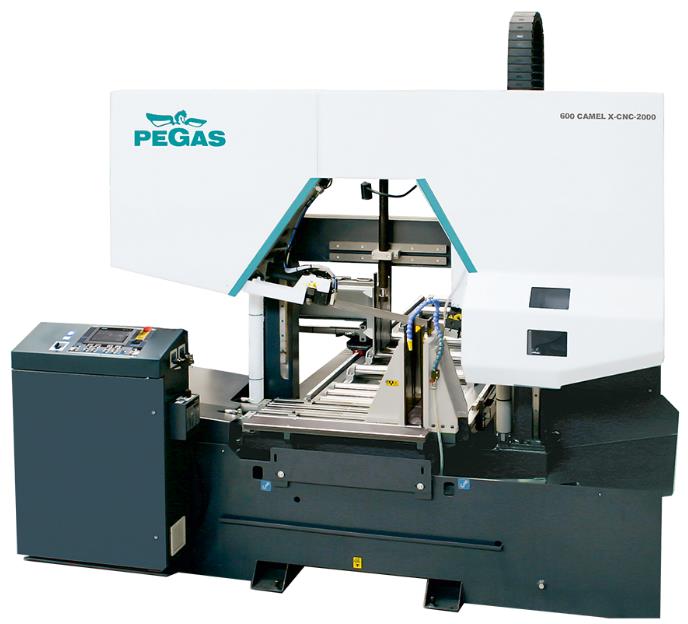 Двухколонные автоматические ленточнопильные станки Pegas серии CAMEL X-CNC