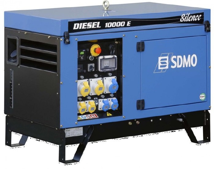 Дизельный генератор SDMO DIESEL 10000 E SILENCE с АВР