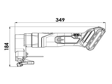 Листовые ножницы Trumpf S 250 с аккумулятором 18 В